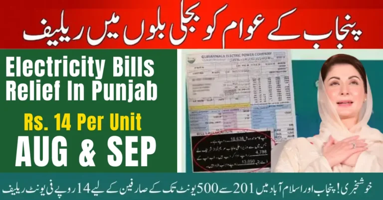 Rs 14 Per Unit Electricity Bill Relief In Punjab